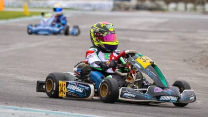   El pequeño piloto Bruno Miranda piensa en grande: 