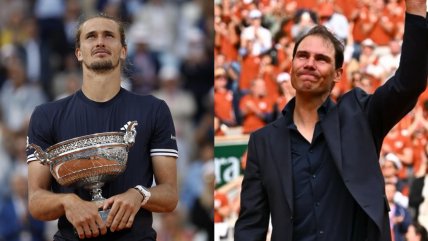   Nadal felicitó a Zverev por su título en Roland Garros: 