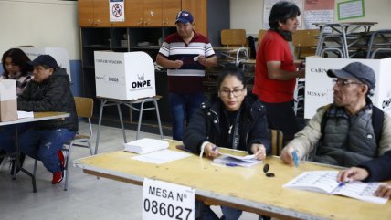   El voto de los peruanos residentes en Chile 
