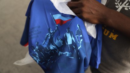   Haití modificó el diseño de su camiseta para el Mundial tras pedido de la FIFA 