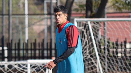   Esteban Pavez volvió al Monumental y entrenó con el equipo sub 20 de Colo Colo 