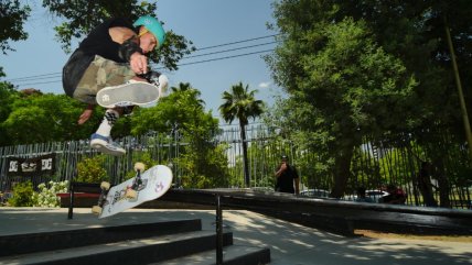   Parque Araucano acogerá panorama gratuito en el marco del Día del Skate 