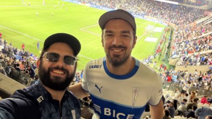   Boric y Vodanovic se reunieron en la goleada de la UC en el Claro Arena 