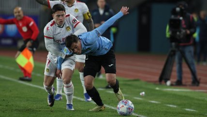   O'Higgins y Unión Española protagonizaron intenso empate en Copa Chile 