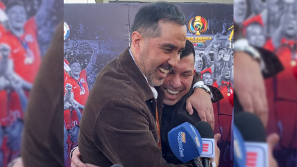   El caluroso abrazo de Claudio Bravo y Gary Medel a 10 años de la Copa América Centenario 