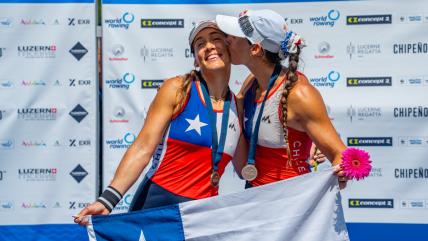   Hermanas Abraham ratificaron su buen momento con el tercer podio seguido en Mundiales de Remo 