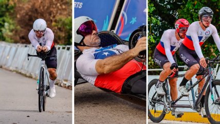  Con tres bronces debutó el Team ParaChile en los Juegos Parasuramericanos de Valledupar 