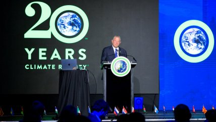   Al Gore inauguró en Santiago la cumbre The Climate Reality Project 