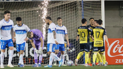  La UC cayó por goleada ante San Luis y Garnero se quedó sin el récord de la mayor racha de victorias 
