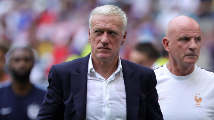   Deschamps en su adiós a Francia: 