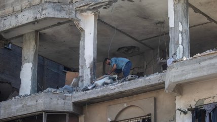  Bombardeo israelí aniquiló a una familia completa en Gaza  