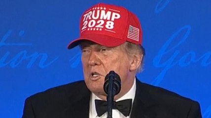   Trump volvió a la Cena de Corresponsales tras el magnicidio fallido en la gala anterior 