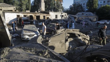   Ataque nocturno ruso contra Kiev deja un saldo de 12 muertos y 34 heridos 