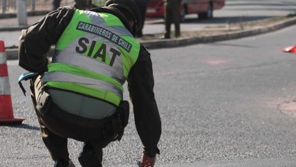   Conductor murió tras chocar su auto contra una palmera e incendiarse en la Ruta 78 