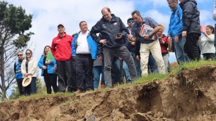  Poduje plantea reubicar a familias afectadas por socavones en Arauco  