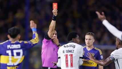   Piero Maza se llenó de críticas por polémica en el Boca-Vasco da Gama 