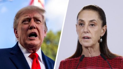   Trump reiteró que los carteles controlan México y afirmó que se lo dijo a Sheinbaum 