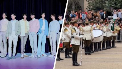   Orfeón de Carabineros se sumó a la fiebre de BTS interpretando popular canción 