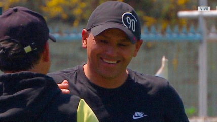   [VIDEO] El emotivo festejo de Humberto Suazo tras el agónico gol de San Luis ante Magallanes 