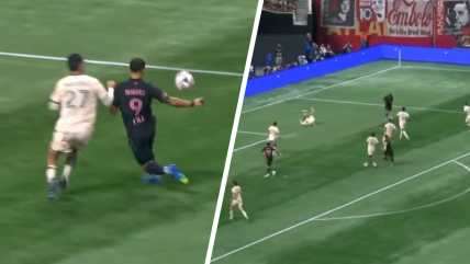   [VIDEO] Salió volando: Paulo Díaz sucumbió ante Luis Suárez en gol de Inter Miami 