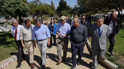  Villa Alemana inició la instalación de nueve postes inteligentes de televigilancia  