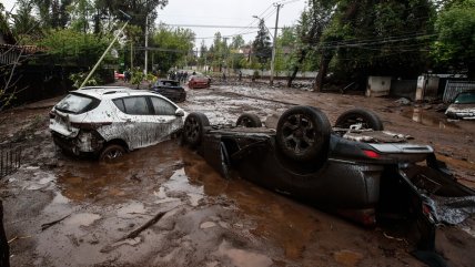  Senapred declaró alerta roja en 10 comunas de la RM ante nuevo sistema frontal 