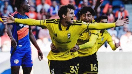   Gonzalo Tapia marcó en triunfo de Columbus Crew en la MLS 