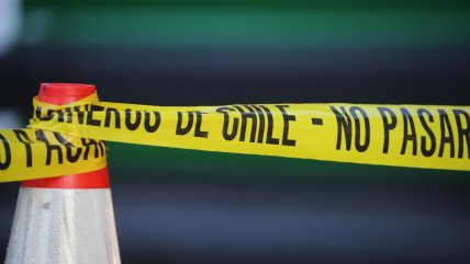   Carabinero de franco derribó poste en Vitacura 