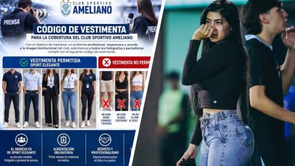   Club prohibió escotes a periodistas para cubrir sus partidos y fotógrafa aludida tuvo dura respuesta 