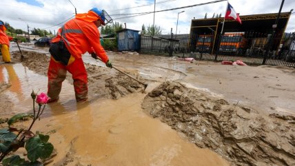   Aluvión en el sector Juan Riquelme afectó a tres viviendas en Concepción 
